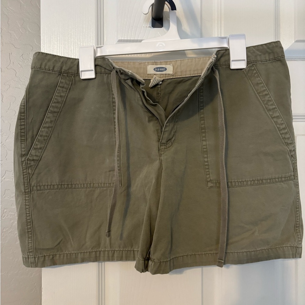Old Navy Khaki Green Shorts